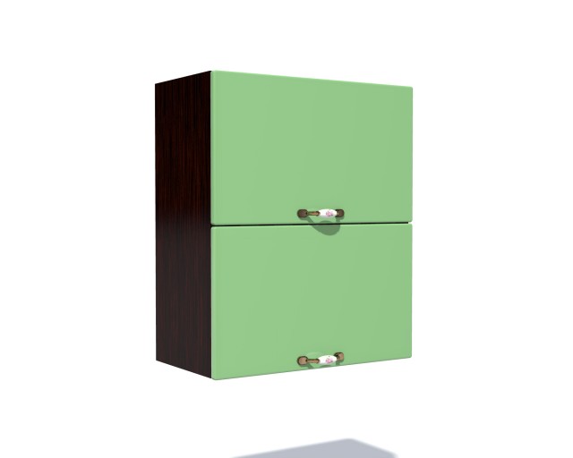 Corp superior 60 cu 2 usi orizontale Zebra MDF fistic simplu Corp superior 60 cu 2 usi orizontale Zebra MDF fistic simplu